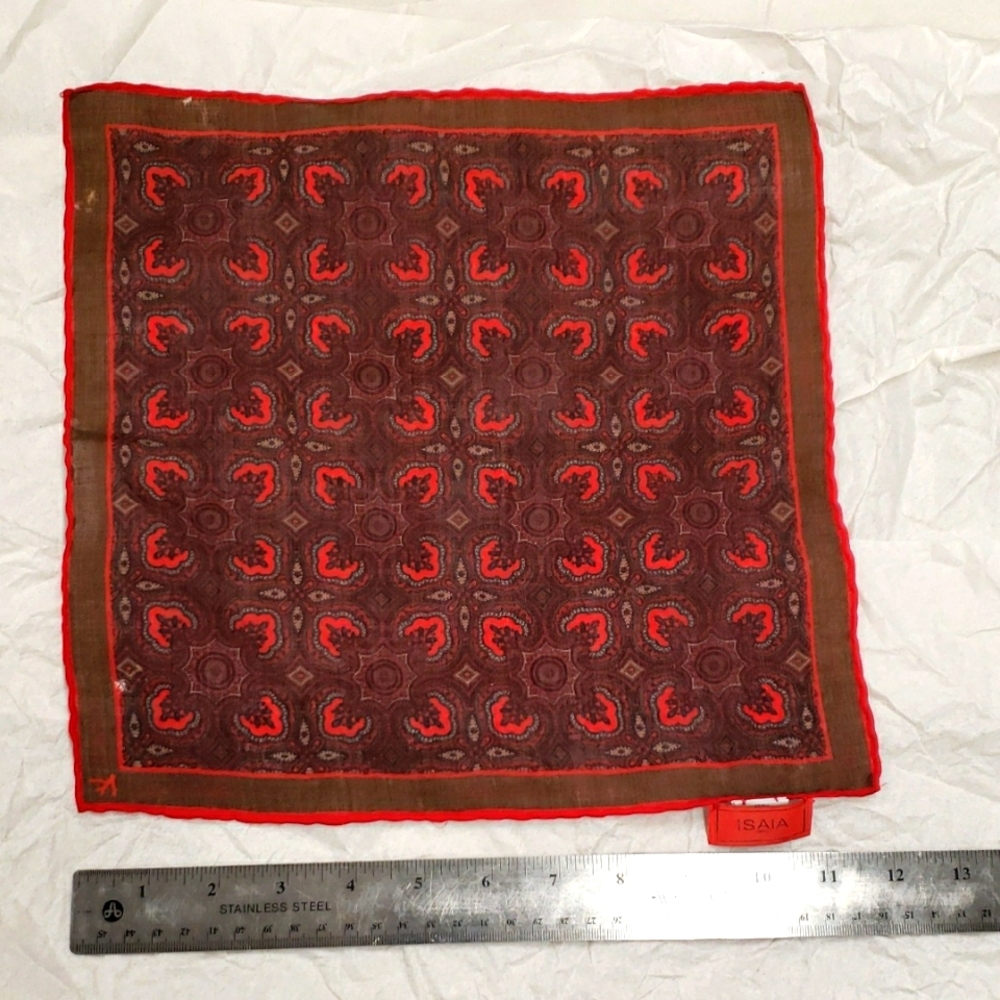ISIA Paisley Pocket Square